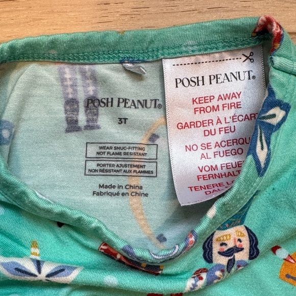 Kids Pajamas with Fun Print - Blue - Picture 2 of 4